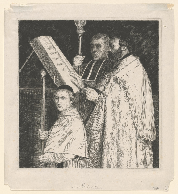 Le lutrin (2nd plate)