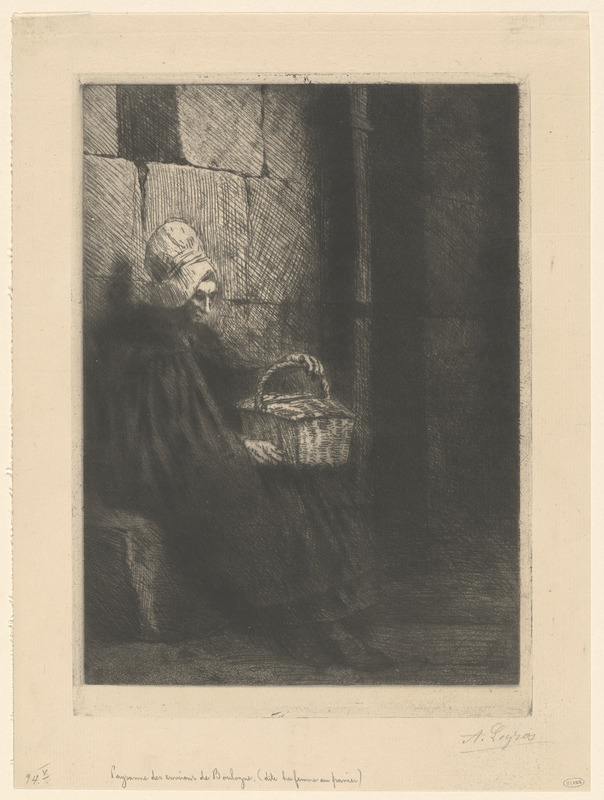 Paysanne des environs de Boulongne, dite "La femme au panier."