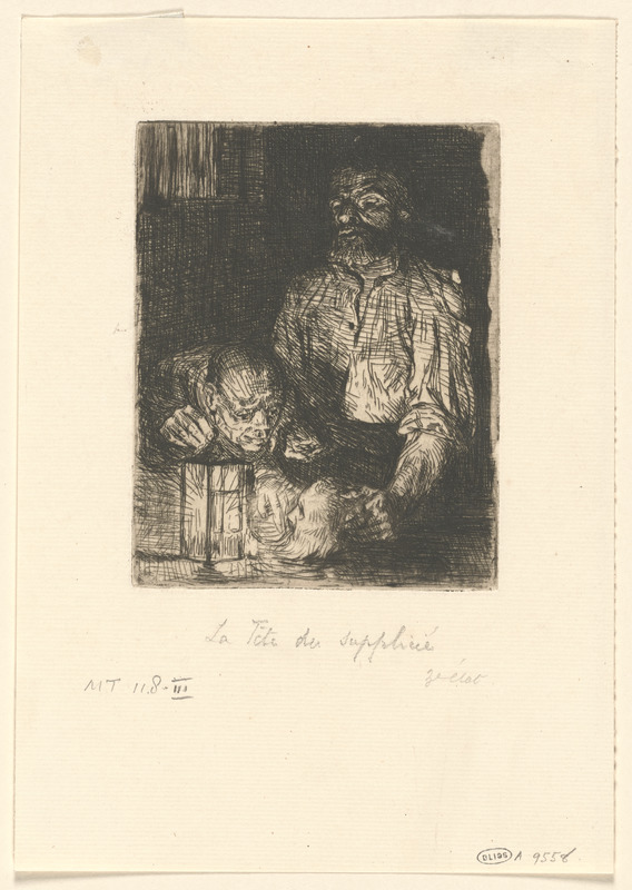 La tête du supplicié