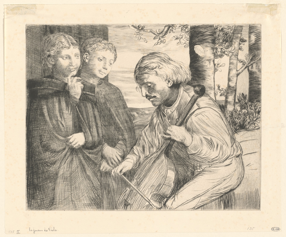 Le jouer de viole