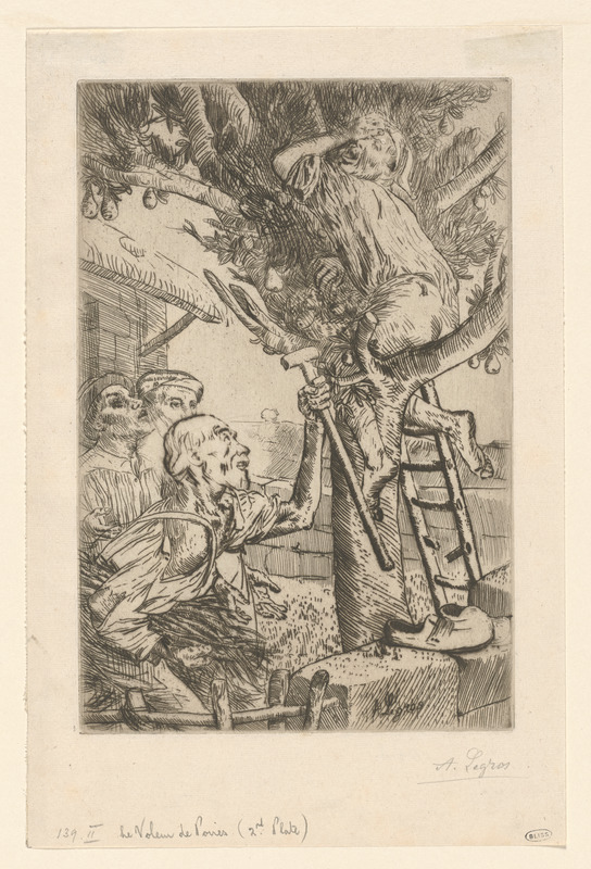 Le voleur de poires (2nd plate)