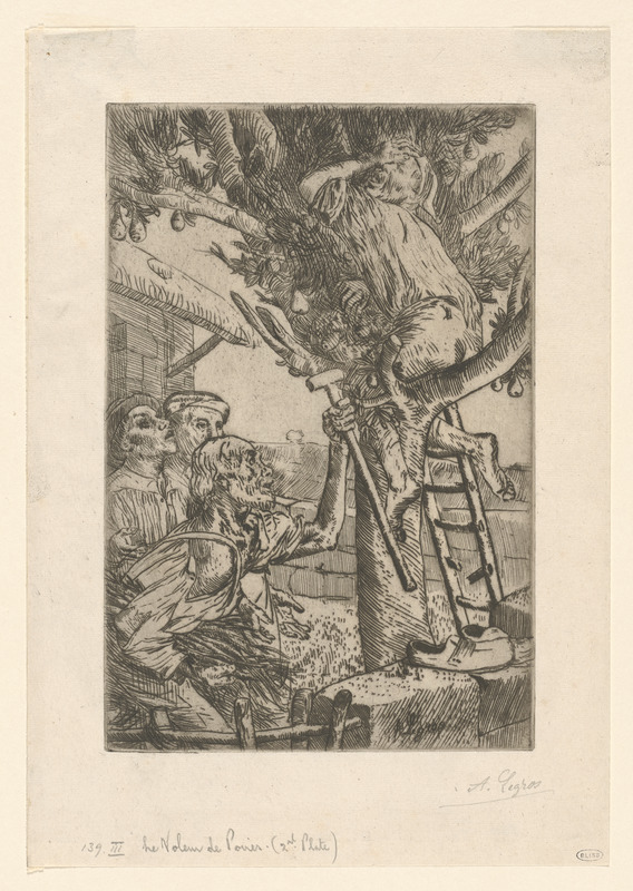 Le voleur de poires (2nd plate)
