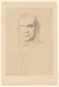 Portrait de Professeur Huxley (1st plate)