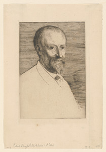 Portrait d'Auguste Poulet-Malassis (2nd plate)