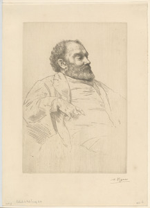 Portrait de Val Prinsep, R.A.