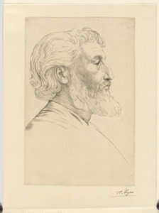 Portrait de Sir Frederick Leighton, P.R.A. (2nd plate)