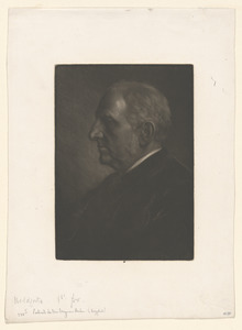 Portrait de Sir Seymour Haden (mezzotint)