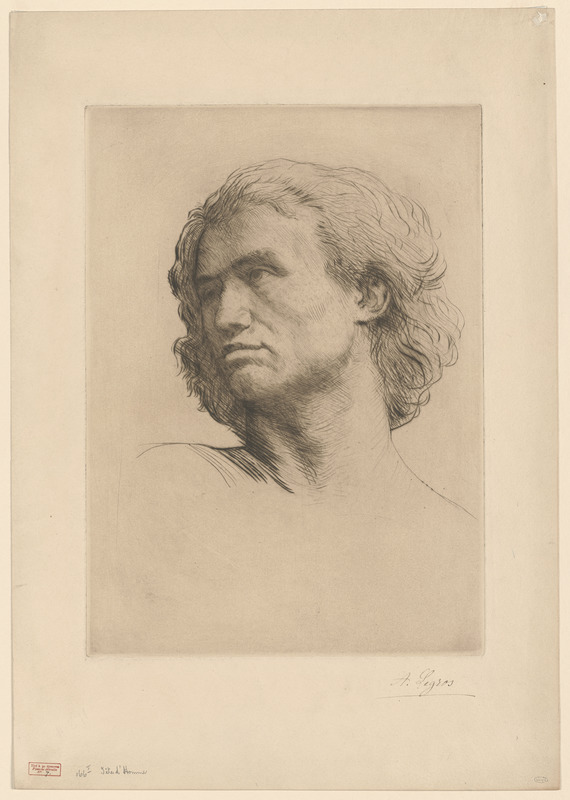 Tête d'homme