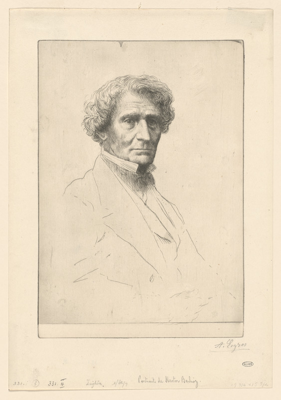 Portrait de Hector Berlioz