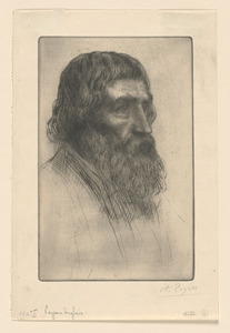 Portrait d'Alfred Tennyson (1st plate)