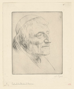 Portrait de Cardinal Newman