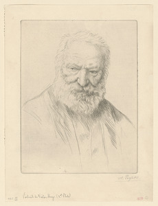Portrait de Victor Hugo (2nd plate)