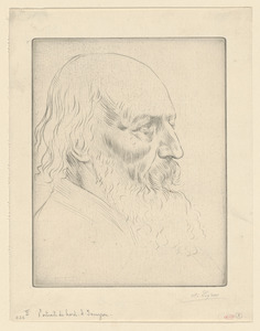 Portrait de Lord A. Tennyson (3rd plate)