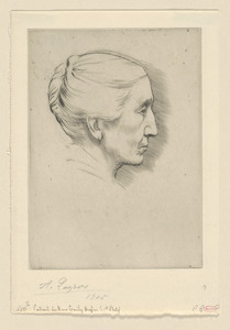 Portrait de Mme. Emily Hughes (1st plate)