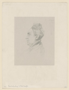 Portrait de Mme. Kemp (2nd plate), de profil (Litho)