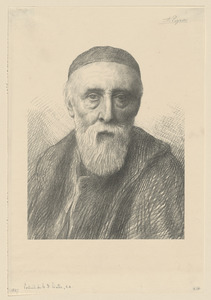 Portrait de G. F. Watts, R.A. (2nd plate) (Litho)