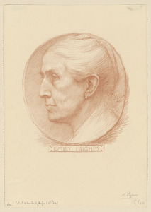 Portrait de Mme. Emily Hughes (2nd plate) (Litho)