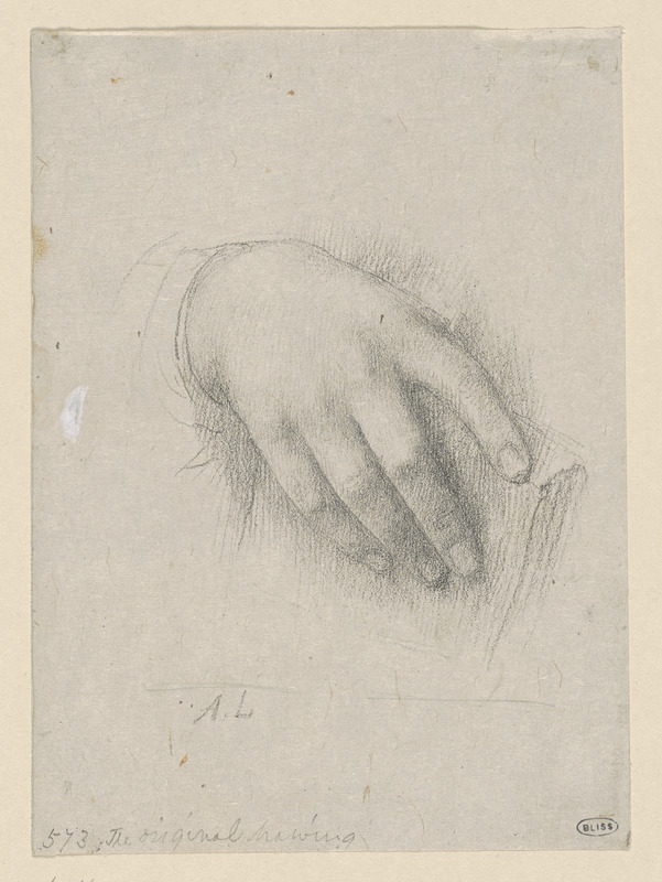 La main de Mlle. Nora E. Legros