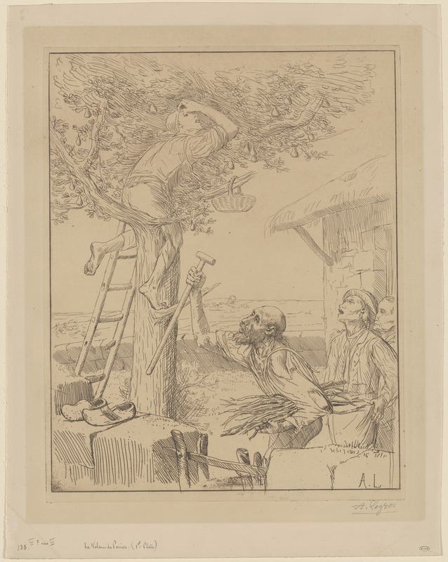 Le voleur de poires (1st plate)