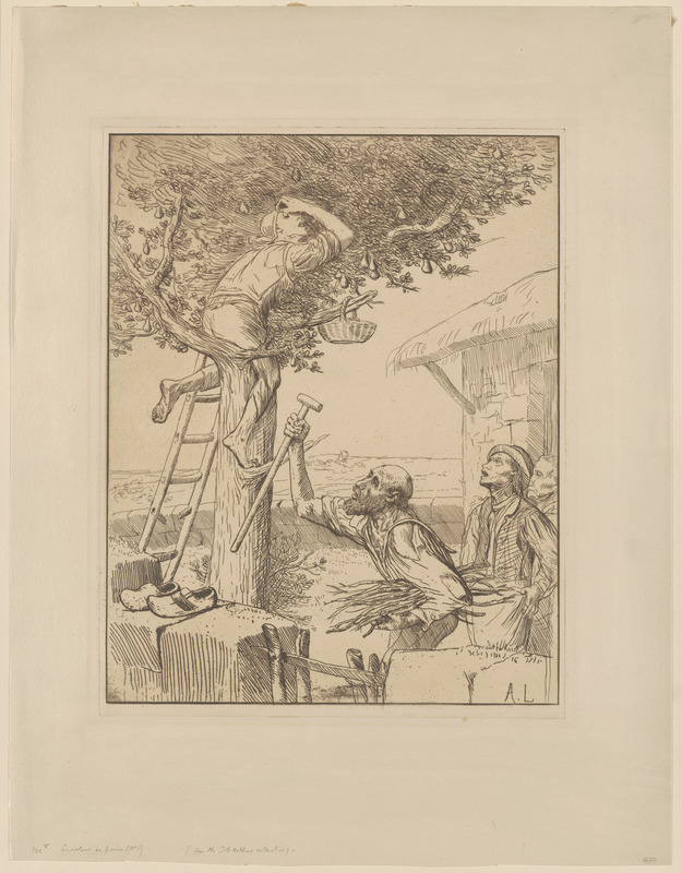 Le voleur de poires (1st plate)