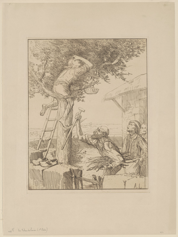 Le voleur de poires (1st plate)