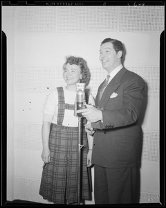 Priscilla Fortescue and Milton Berle