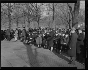 Flag raising event on Boston Common