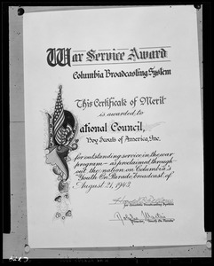 Youth certificate