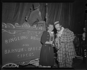 Priscilla Fortescue at the circus