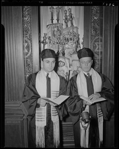 Rabbi Abrams, Cantor Segal