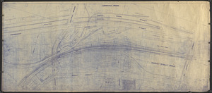 Plan of Market Street railroad yard