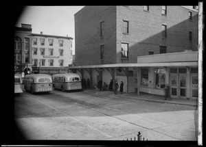 Side view of a Eastern Mass. St. Railway Co. Salem Terminal