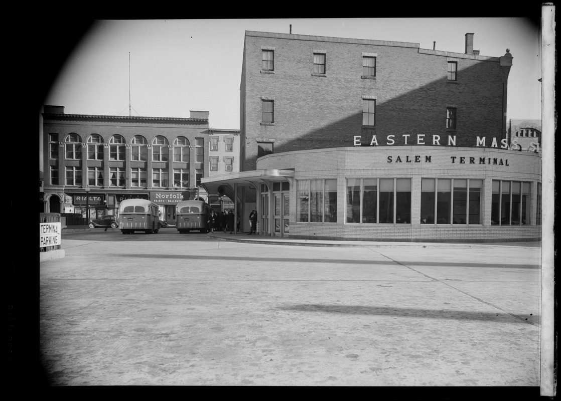 Front view of a Eastern Mass. St. Railway Co. Salem Terminal Digital