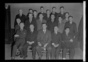 Group portrait of unidentified men