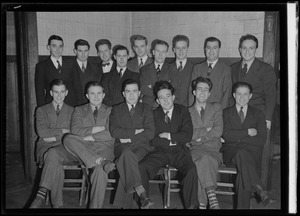 Group portrait of unidentified men