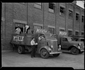 Men loading a Moxie truck