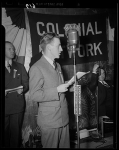 Unsung heroes at the WAAB Colonial Network microphone