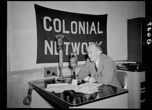 Cedric Foster at Colonial Network desk