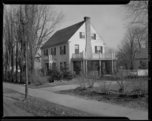 Mrs. Edmund's house from the right