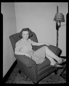 Portrait of Mary Scribner in chair
