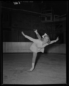 Member of the Skating Club of Boston ice skating