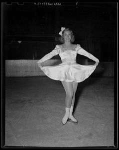 Member of the Skating Club of Boston ice skating