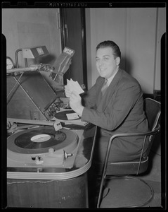 Russ at the turntables