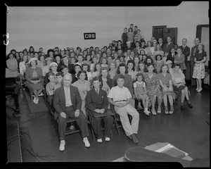 Audience at a CBS studio