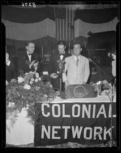 Man speaks at event