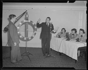 Russ, Keith, Wheel, and telephone girls