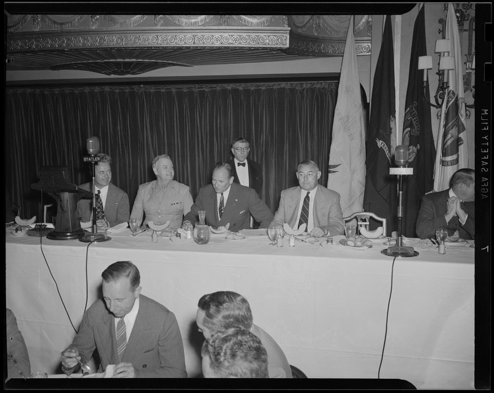 Labor meeting at the Statler