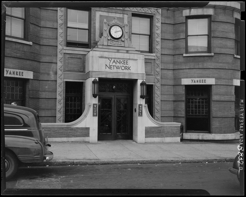 The Yankee Network Brookline Avenue entrance