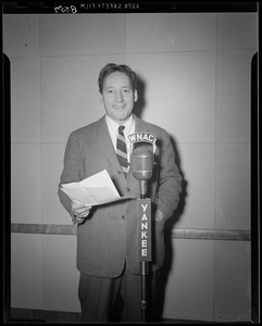 Gordin Worcester at the microphone