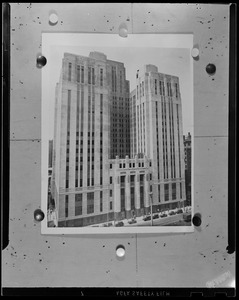 Outside façade of building
